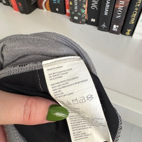 Prana grey pull on stretch classic joggers sweats sweatpants lounge active pants - Picture 5 of 5